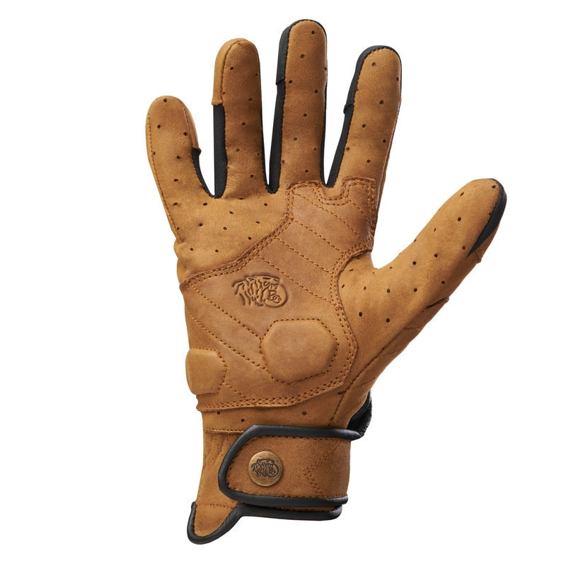 Mănuși de motocicletă Broger Florida Cognac Brown pentru femei lichidare