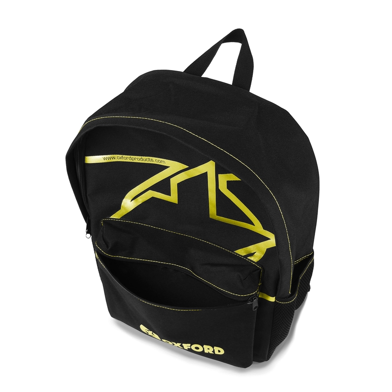 Rucsac Oxford X-Rider negru-galben-fluo lichidare