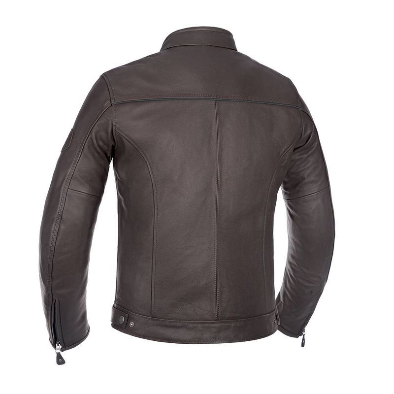 Oxford Walton Oxford Walton maro geaca de motociclete din piele maro lichidare