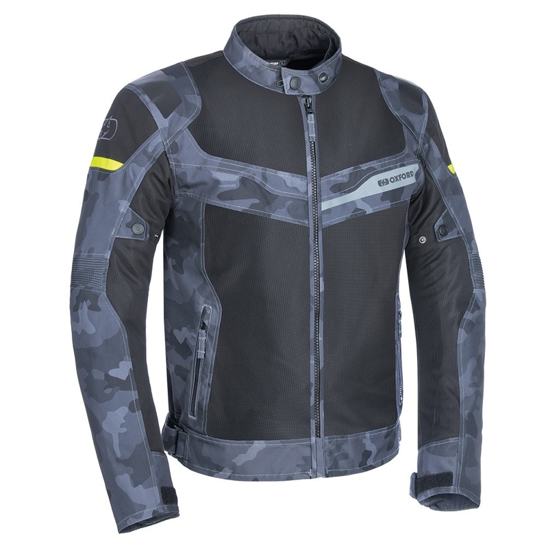 Oxford Dakar Dakar D2D Air camuflaj gri jacheta de motocicletă camuflaj lichidare