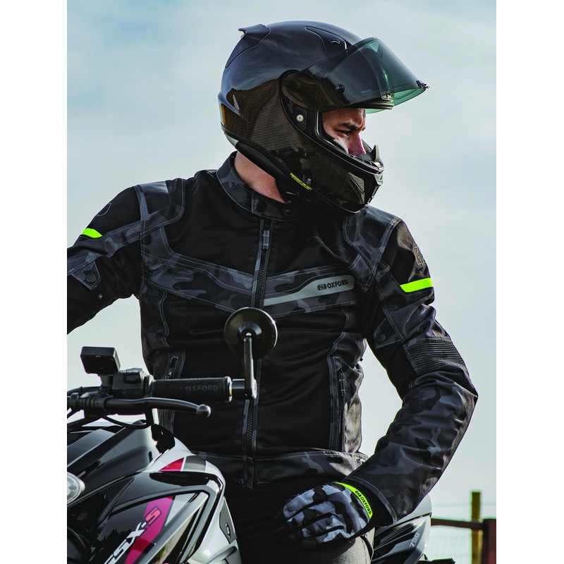 Oxford Dakar Dakar D2D Air camuflaj gri jacheta de motocicletă camuflaj lichidare