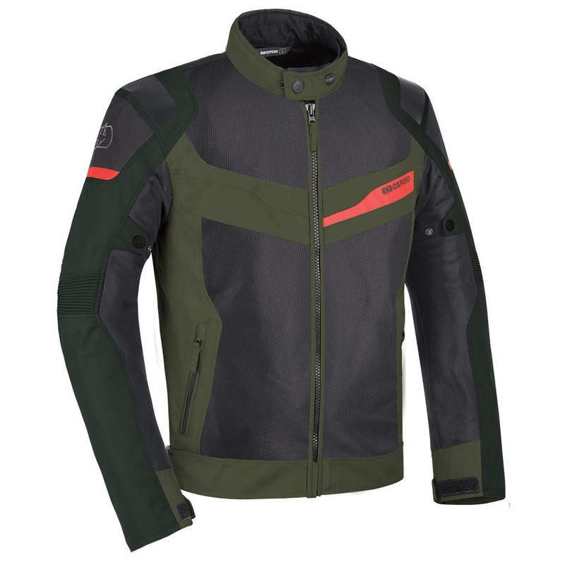 Oxford Dakar Dakar D2D Air jachetă de motocicletă verde