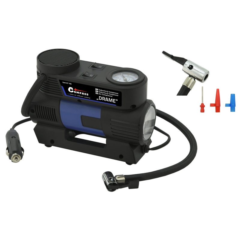 Compresor 12V DRAME cu lumină