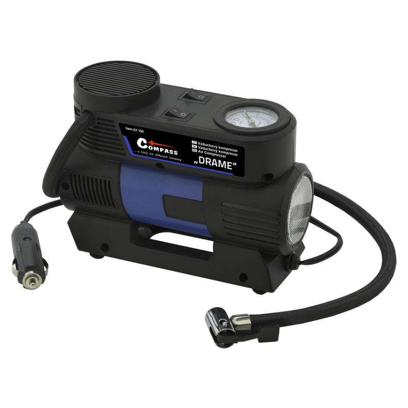 Compresor 12V DRAME cu lumină