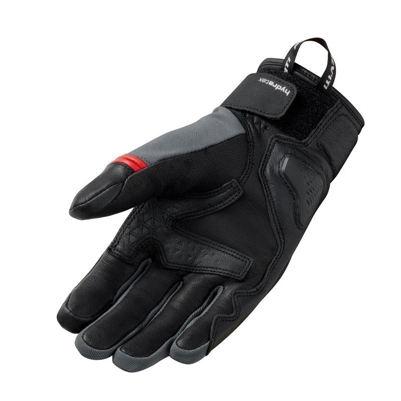 Mănuși pentru motociclete Revit Speedart H2O negru-gri