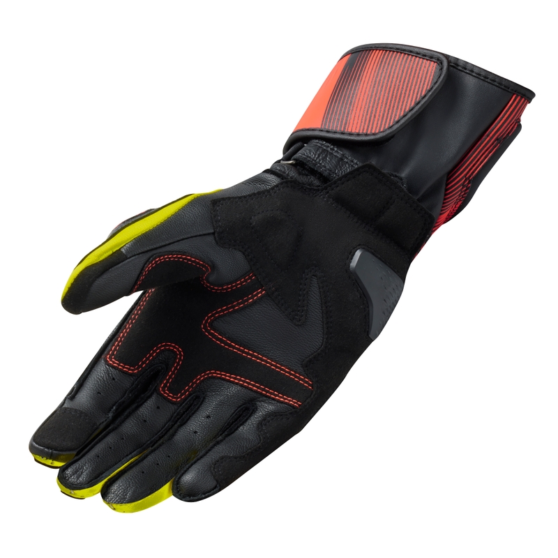 Mănuși pentru motociclete Revit Metis 2 negru-galben-fluo lichidare