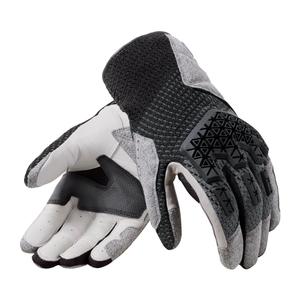 Mănuși pentru motociclete Revit Offtrack 2 negru-argintiu