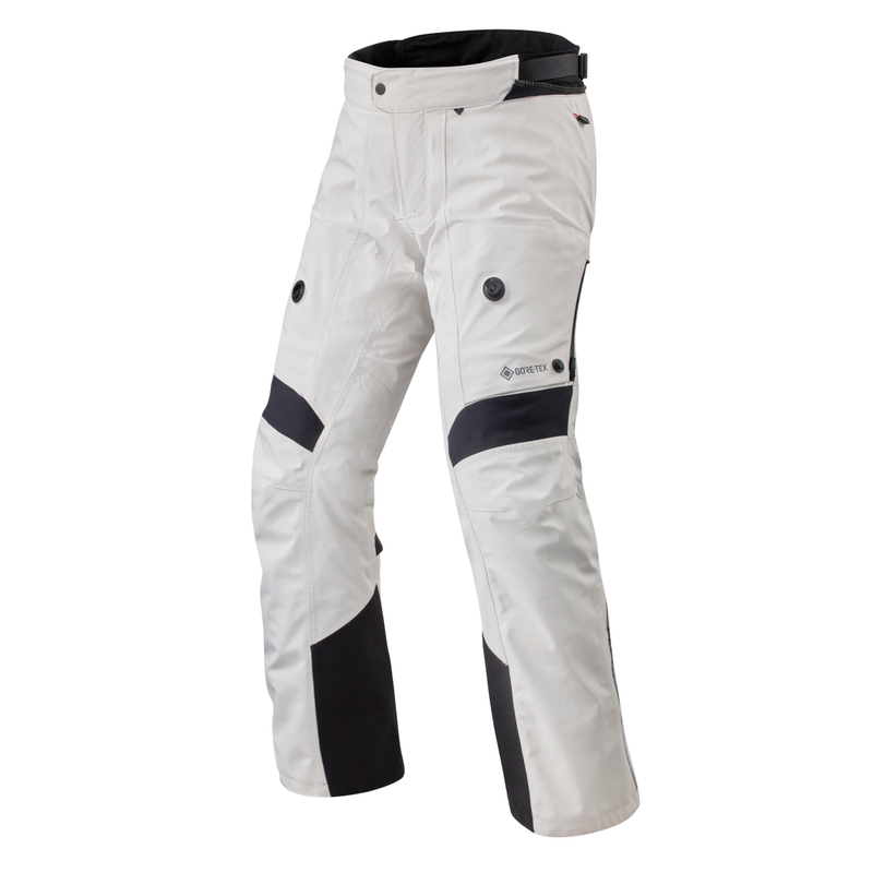 Pantaloni motocicletă Revit Poseidon 3 GTX argintiu-negru