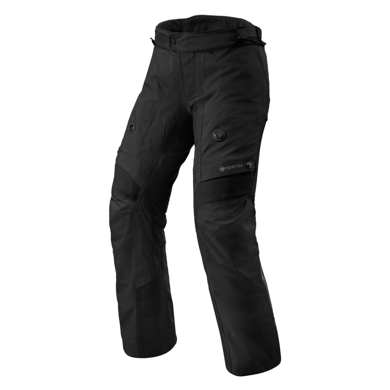 Pantaloni de motocicletă Revit Poseidon 3 GTX negri