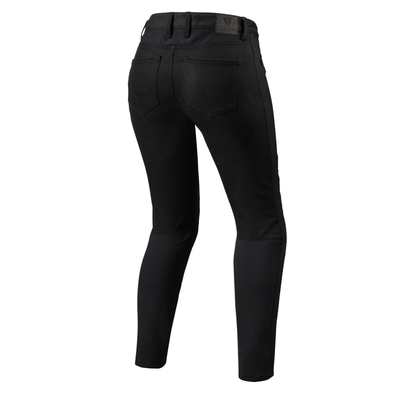 Pantaloni de motocicletă Revit Elin Black pentru femei lichidare