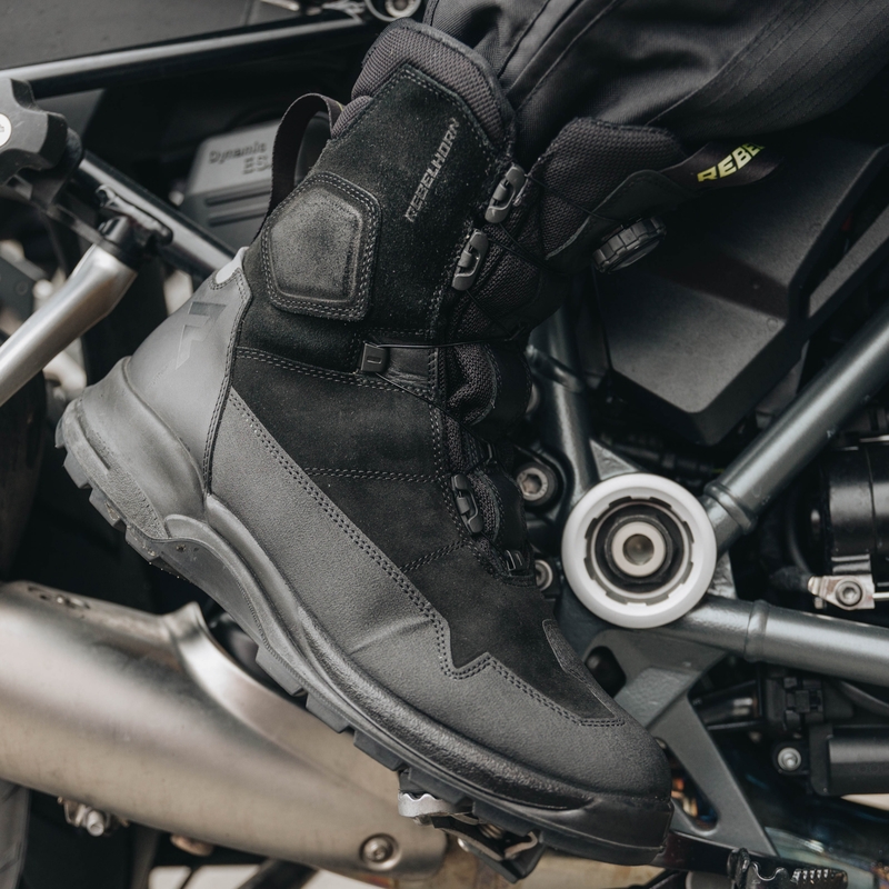 Cizme de motocicletă Rebelhorn Infinity Black lichidare