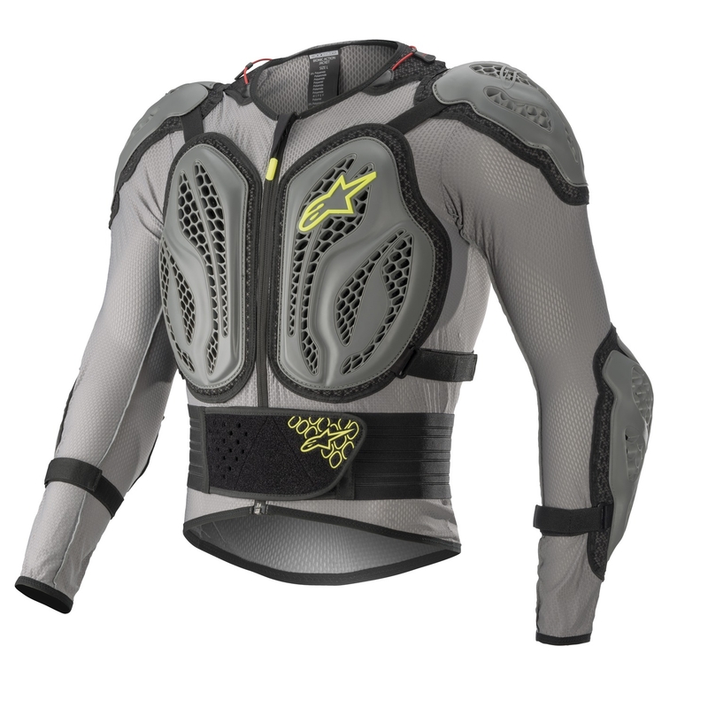 Protecție de corp Alpinestars Bionic Action gri-galben-fluo
