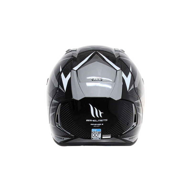 Casca Moto integrala MT FF110 Revenge 2 Kley Alb-Gri-Negru Reducere lichidare