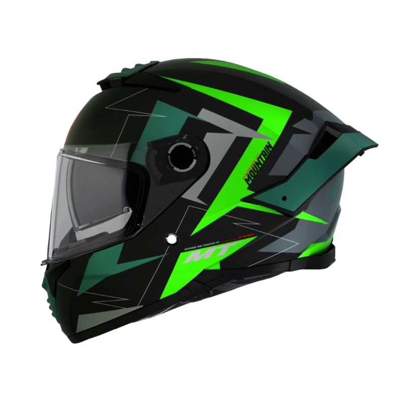 MT FF118SV Thunder 4 SV Mountain B6 negru-verde cască de motocicletă integrală MT FF118SV Thunder 4 SV Mountain B6 lichidare