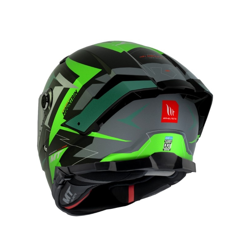 MT FF118SV Thunder 4 SV Mountain B6 negru-verde cască de motocicletă integrală MT FF118SV Thunder 4 SV Mountain B6 lichidare