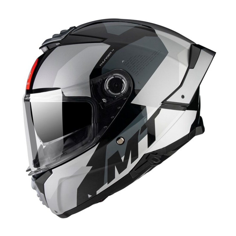 Cască de motocicletă integrală MT Thunder 4 SV Fade gri Fade