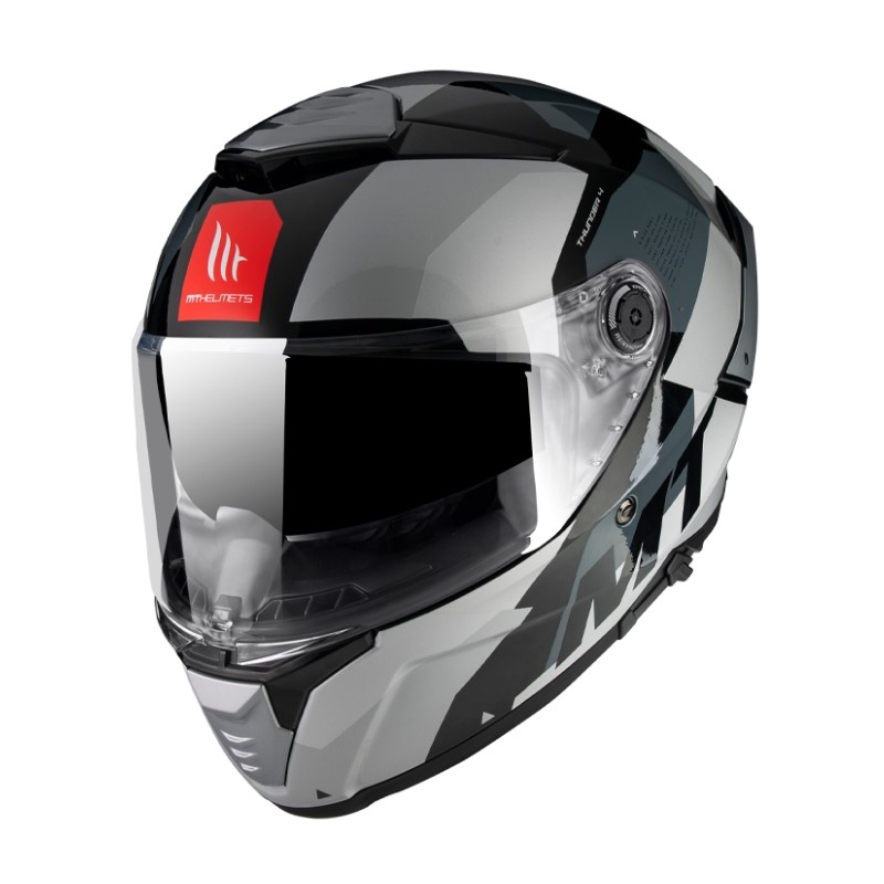 Cască de motocicletă integrală MT Thunder 4 SV Fade gri Fade