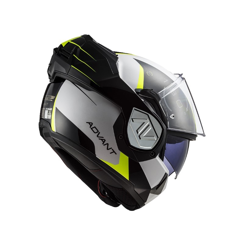 Cască de motociclist LS2 FF906 Advant Codex 06 negru-alb-galben-fluo-galben