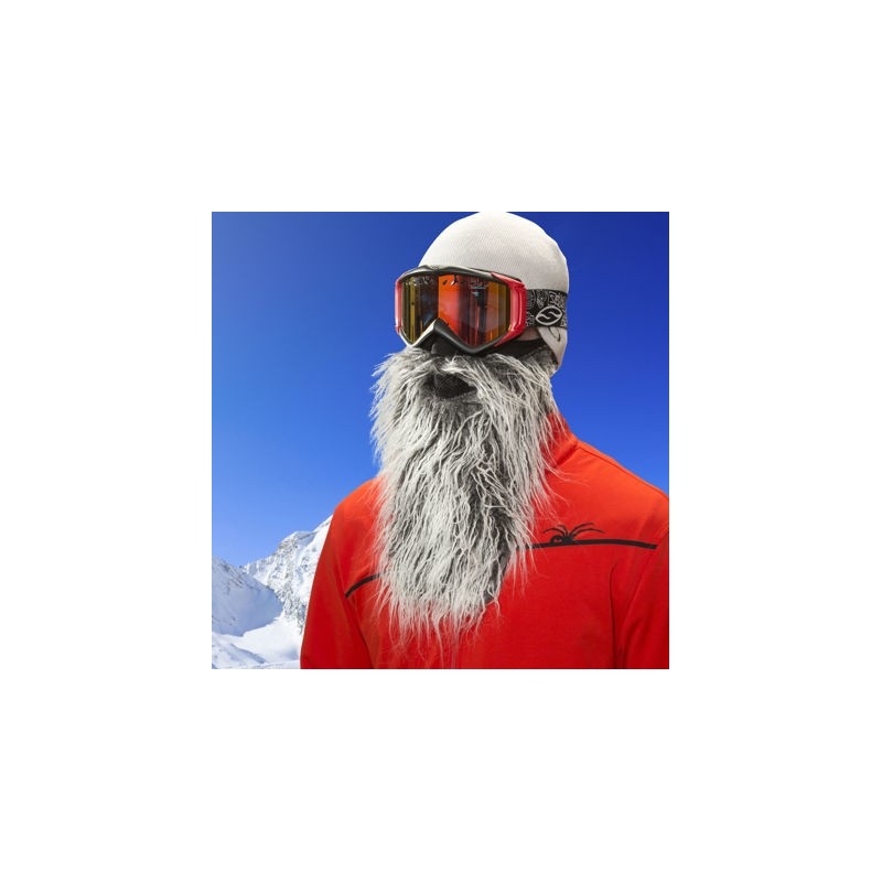 Beardski Mască de motociclist gri