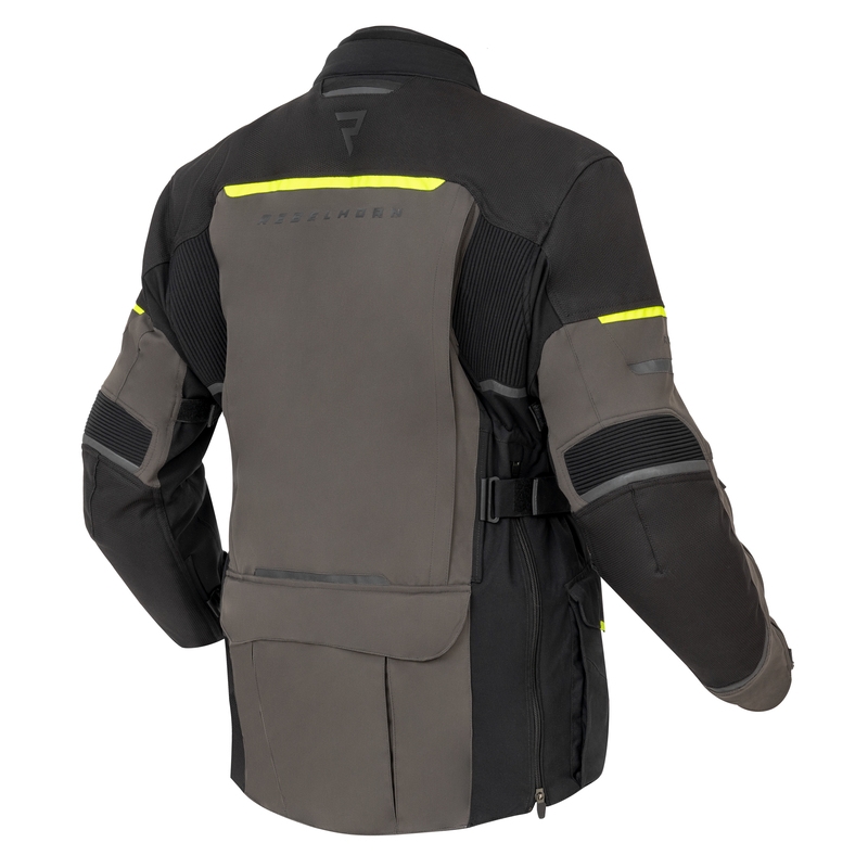 Jachetă de motociclist Rebelhorn Range antracit-negru-galben-fluo