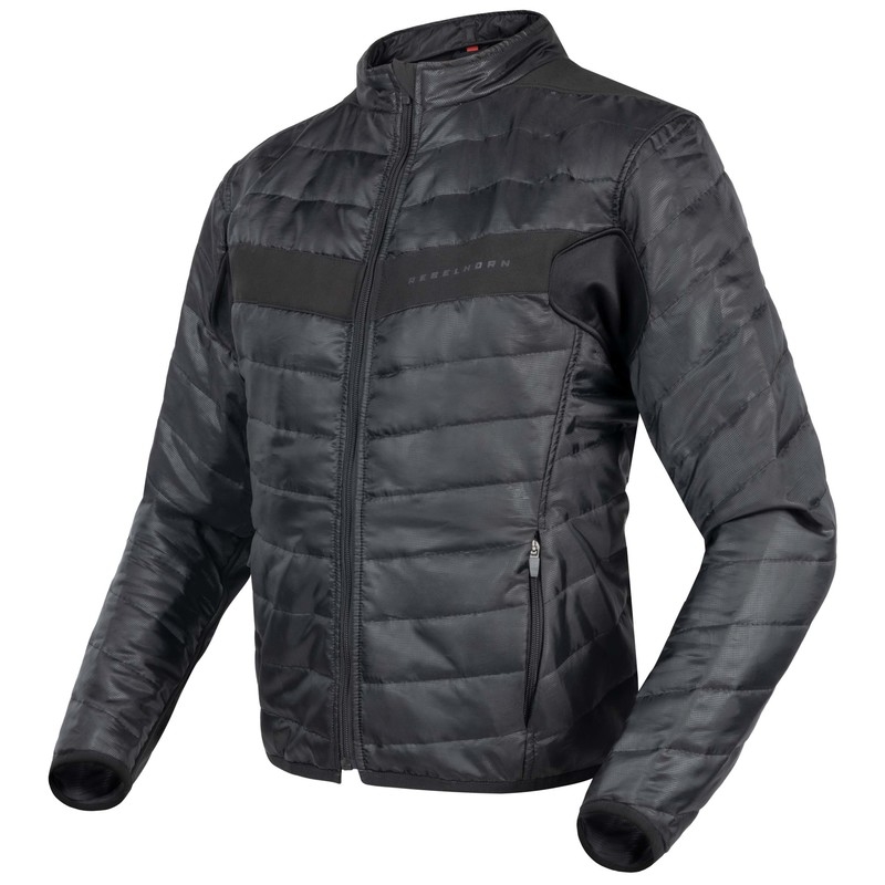 Jachetă de motociclist Rebelhorn Range antracit-negru-galben-fluo