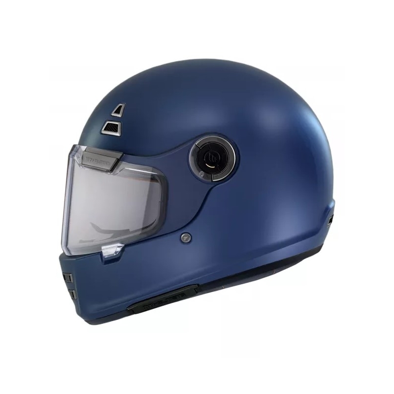MT Jarama Solid A7 cască de motociclist integrală albastru mat lichidare