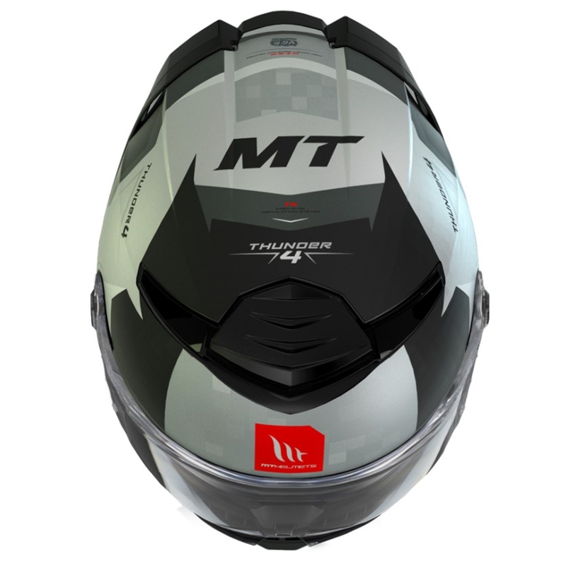 Casca moto integrala MT Thunder 4 SV Exeo negru-titan