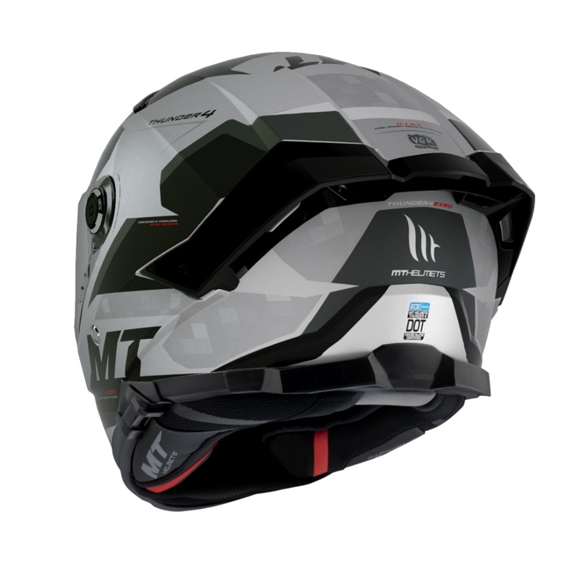 Casca moto integrala MT Thunder 4 SV Exeo negru-titan