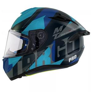 MT Targo Pro Biger cască de motocicletă integrală albastră MT Targo Pro Biger