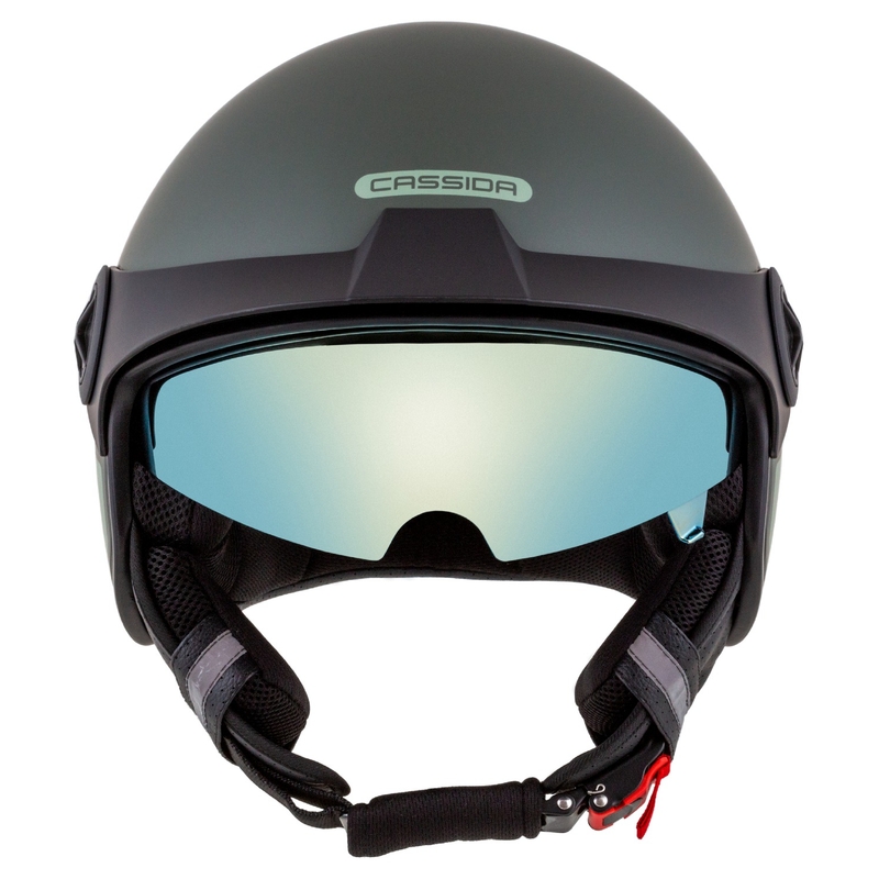 Cască de motociclist Cassida Handy Plus Chief deschisă verde