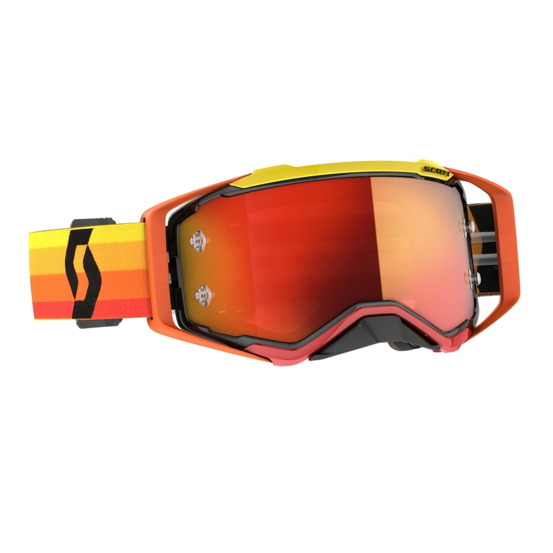 Ochelari de motocros SCOTT Prospect CH portocaliu-galben