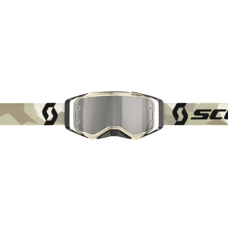 Ochelari de motocros SCOTT Prospect CH camuflaj bej-negru-argintiu