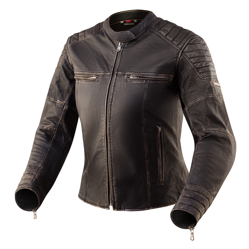 Jacheta de motociclete Rebelhorn Hunter Pro Vintage pentru femei lichidare
