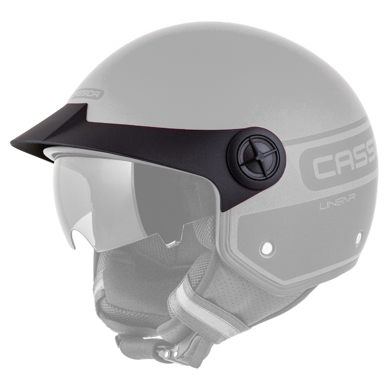 Cască de motocicletă Cassida Handy Plus Linear Open Red-Black