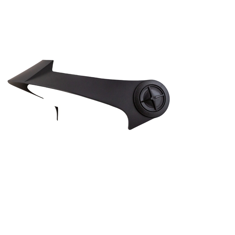 Cască de motocicletă Cassida Handy Metropolis Vision open face, neagră-gri reflectorizant
