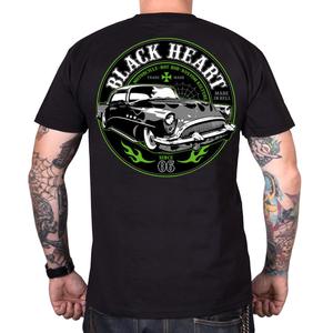 Tricou pentru bărbați Black Heart Monster negru