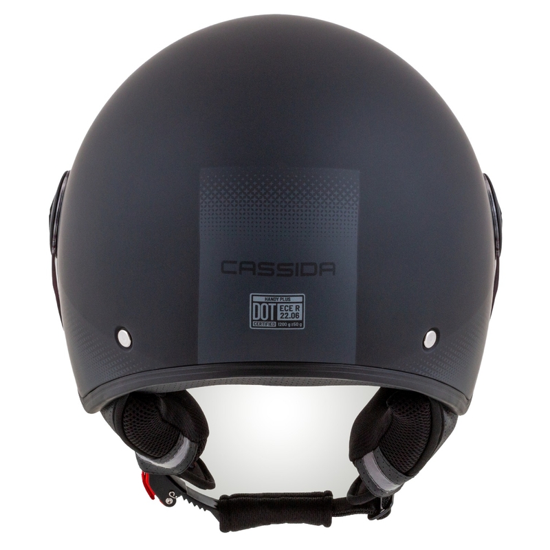 Cască de motociclist Cassida Handy Plus open negru-gri