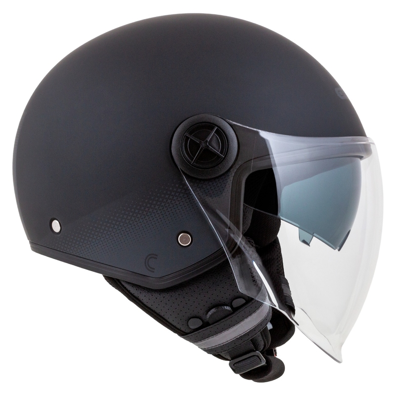 Cască de motociclist Cassida Handy Plus open negru-gri
