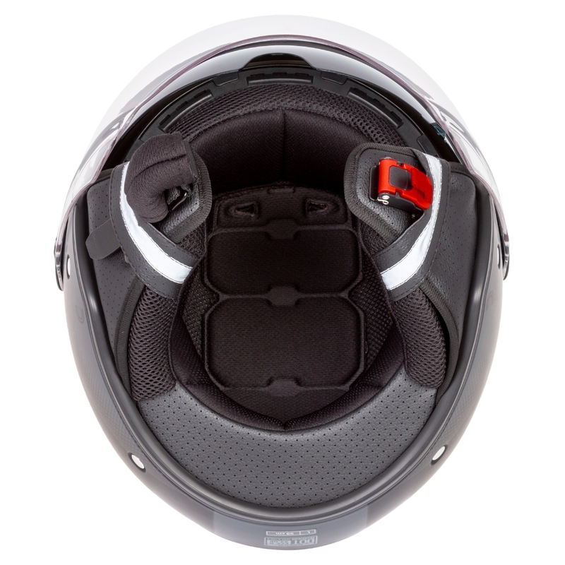 Cască de motociclist Cassida Handy Plus open negru-gri