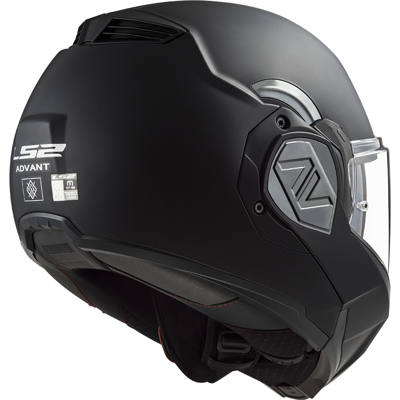 Cască de motocicletă pliabilă LS2 FF906 Advant Solid negru mat
