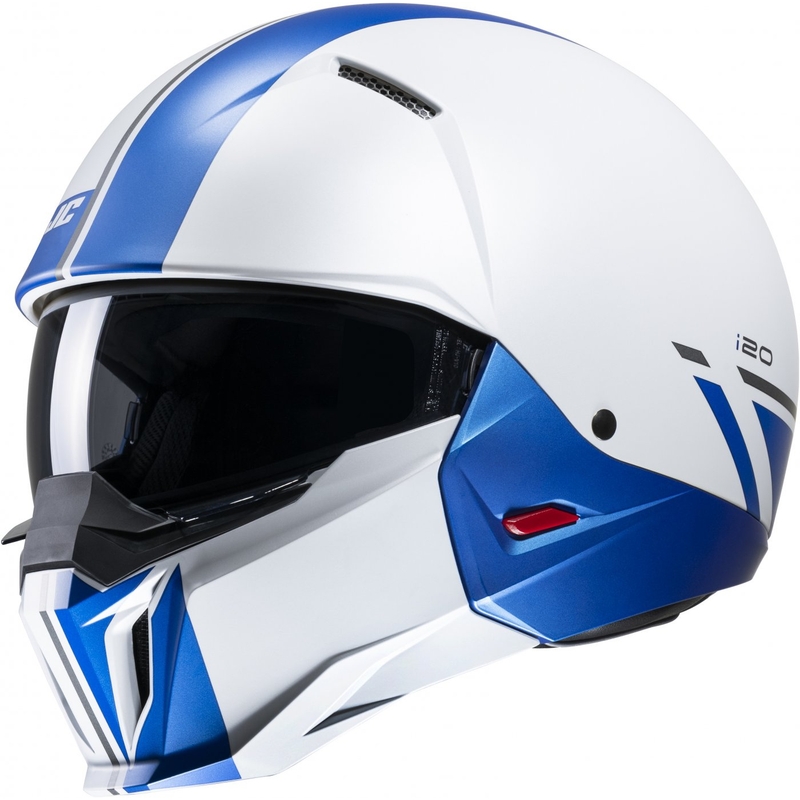 Casca deschisa HJC i20 Batol MC2SF albastru-alb lichidare