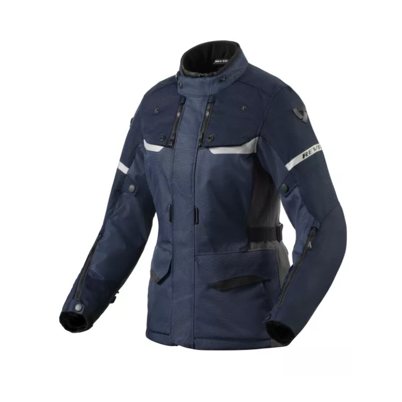 Jacheta de motociclete Revit Outback 4 H2O pentru femei, albastru