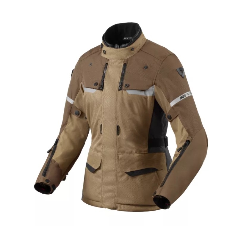 Revit Outback 4 H2O Jachetă de motocicletă pentru femei, maro lichidare