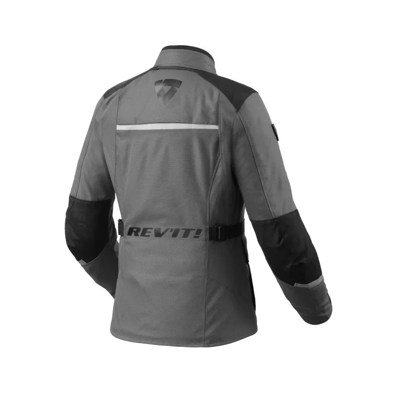 Revit Voltiac 3 H2O Jachetă de motocicletă pentru femei, gri și negru