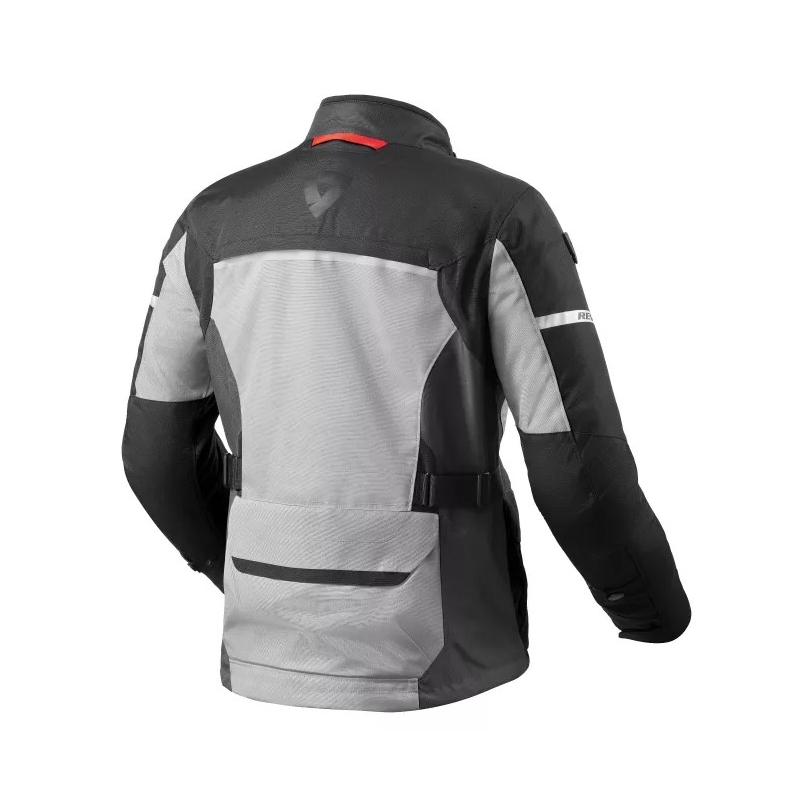 Jachetă pentru motociclete Revit Outback 4 H2O negru-argintiu