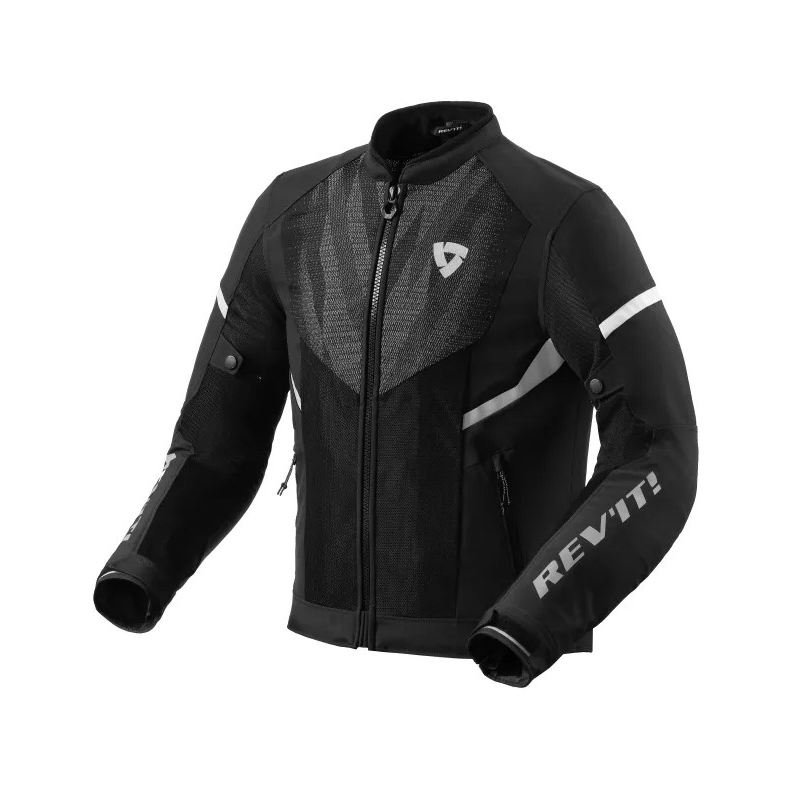 Revit Hyperspeed 2 GT Air jachetă de motocicletă albă și neagră