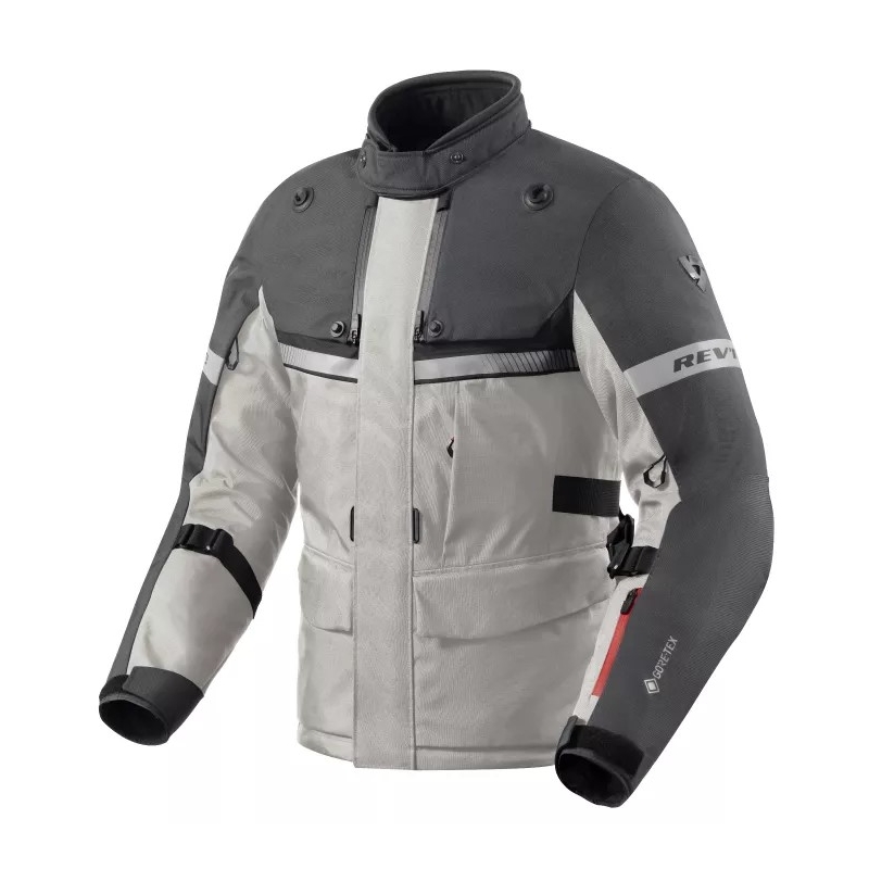 Geacă de motocicletă Revit Poseidon 3 GTX negru-antracit