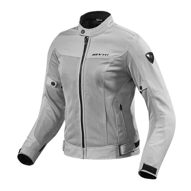 Jacheta de motociclete Revit Eclipse pentru femei Silver Sale výprodej lichidare
