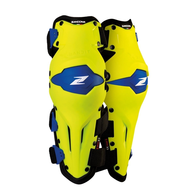 Genunchiere Zandona X-Bandit albastru-galben