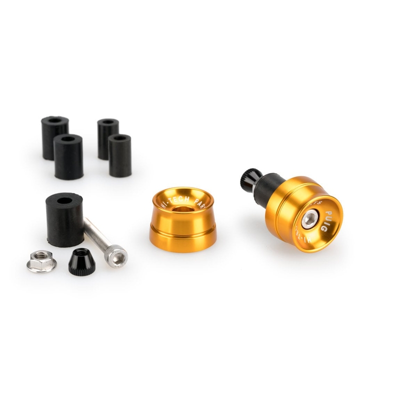 Bar ends PUIG SPEED auriu UNIVERSAL M6 13-18mm.
